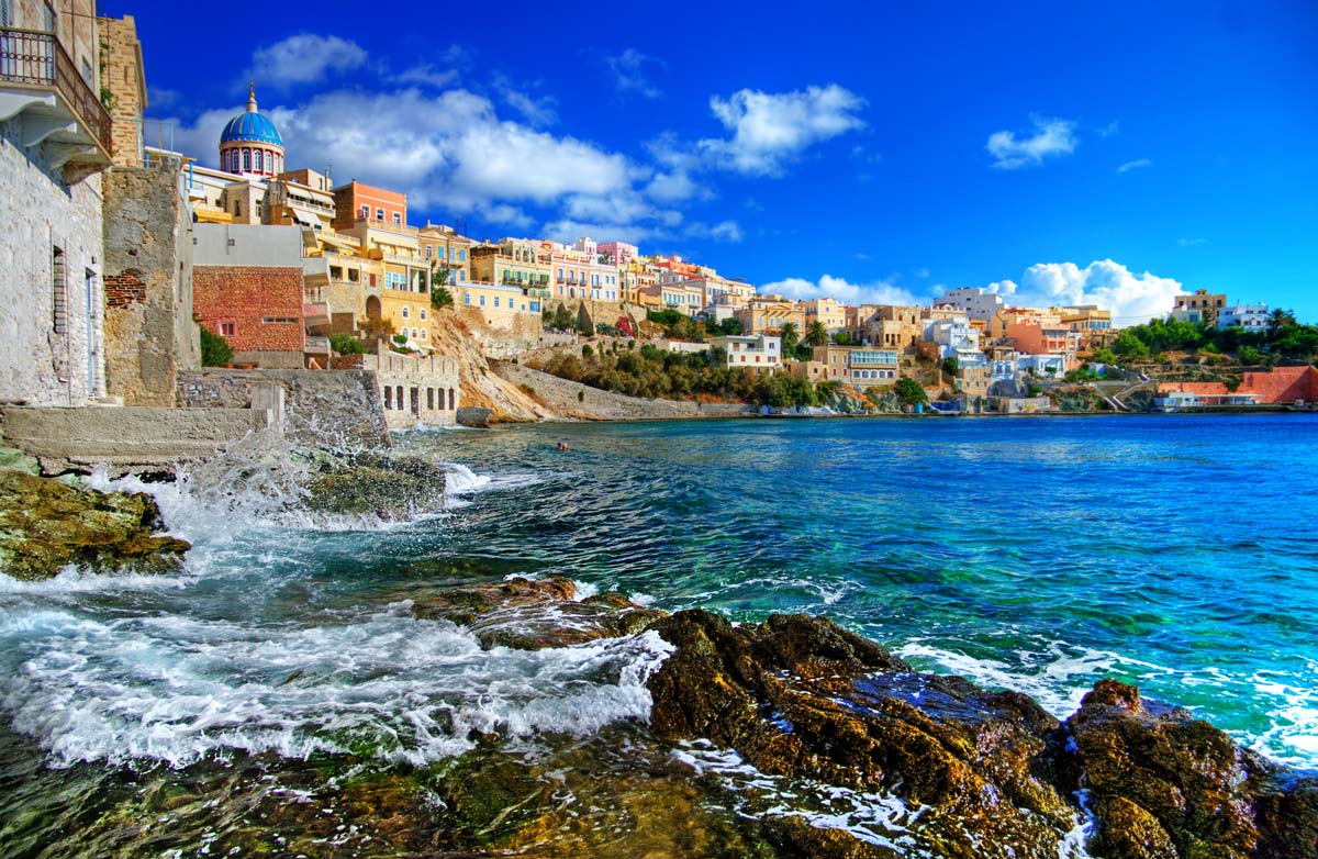 greek surroundings syros