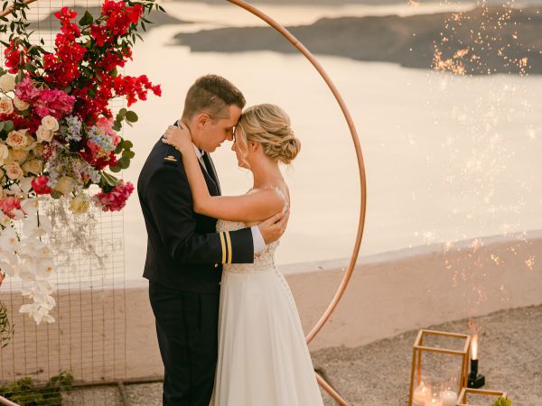 Santorini Elopement